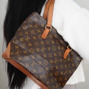 Louis Vuitton Classic Cabas Piano Monogram Tote